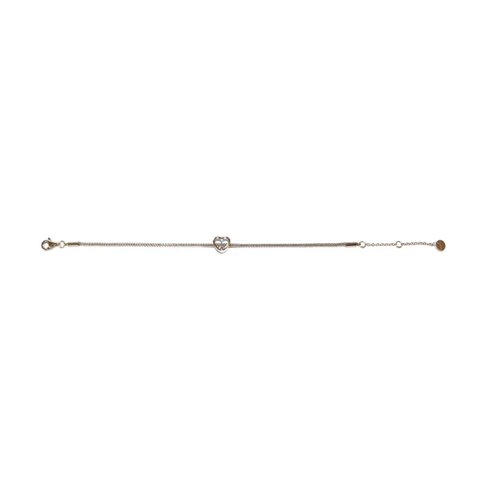 Esprit Esprit Bracelet Stainless Steel Mesh Chain With Heart Charm Bracelets Esprit Esprit Bracelet Stainless Steel Mesh Chain With Heart Charm Bracelets