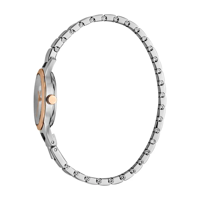 Esprit Esprit Ladies Stainless Steel Watch IP RG Bezel White Dial Bracelet Bracelets Esprit Esprit Ladies Stainless Steel Watch IP RG Bezel White Dial Bracelet Bracelets