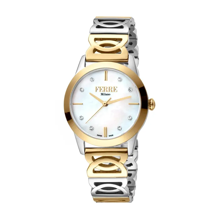 Ferre Milano Ferre Milano Ladies Watch Two Tone Ss Case Bracelet Bracelets Ferre Milano Ferre Milano Ladies Watch Two Tone Ss Case Bracelet Bracelets