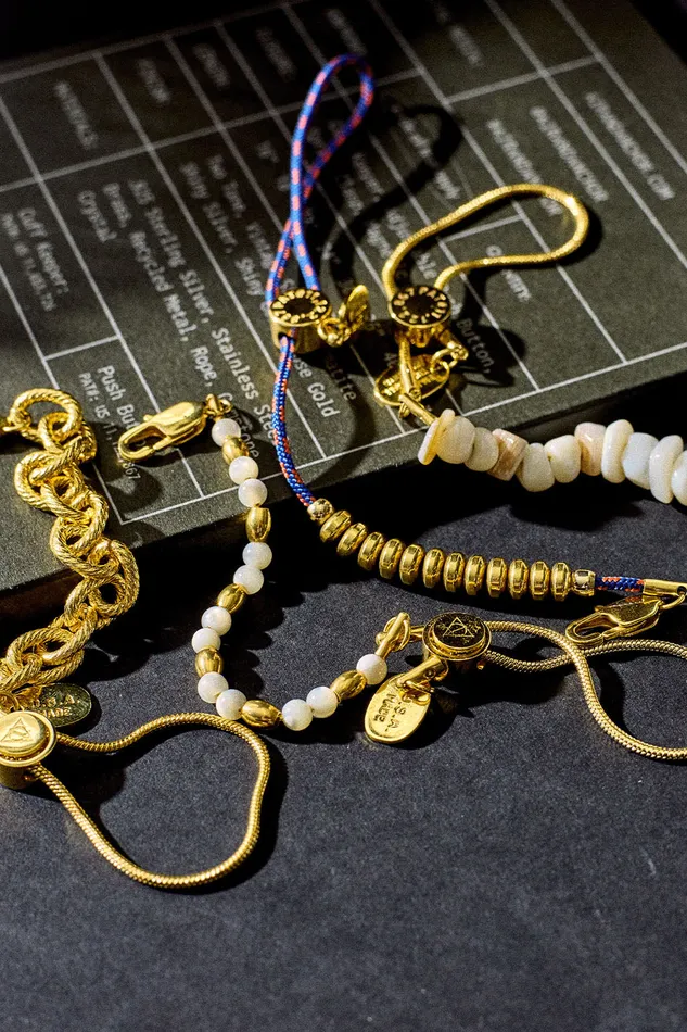 Golden State Bracelet Set Air Anchor Bracelets