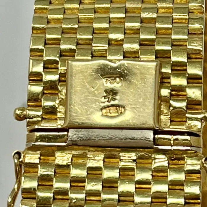 Jewelry Bracelets 18K Gold Wide Bracelet
