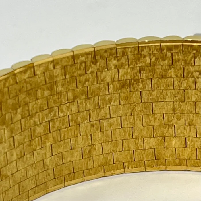 Jewelry Bracelets 18K Gold Wide Bracelet