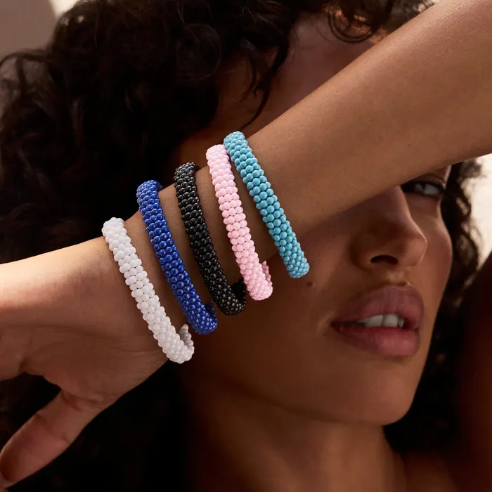 Lagos Bracelets Blue Caviar Blue Ceramic Beaded Bracelet 9mm Lagos Bracelets Blue Caviar Blue Ceramic Beaded Bracelet 9mm