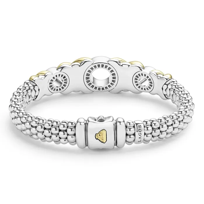 LAGOS Bracelets Embrace 18K Gold XO Diamond Bracelet LAGOS Bracelets Embrace 18K Gold XO Diamond Bracelet