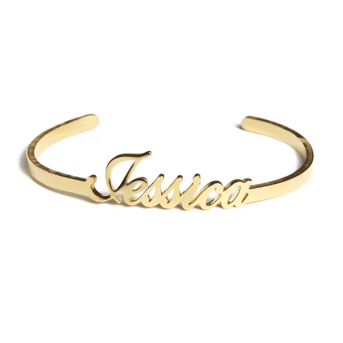 Novalico Necklaces Personalized Name Bangle