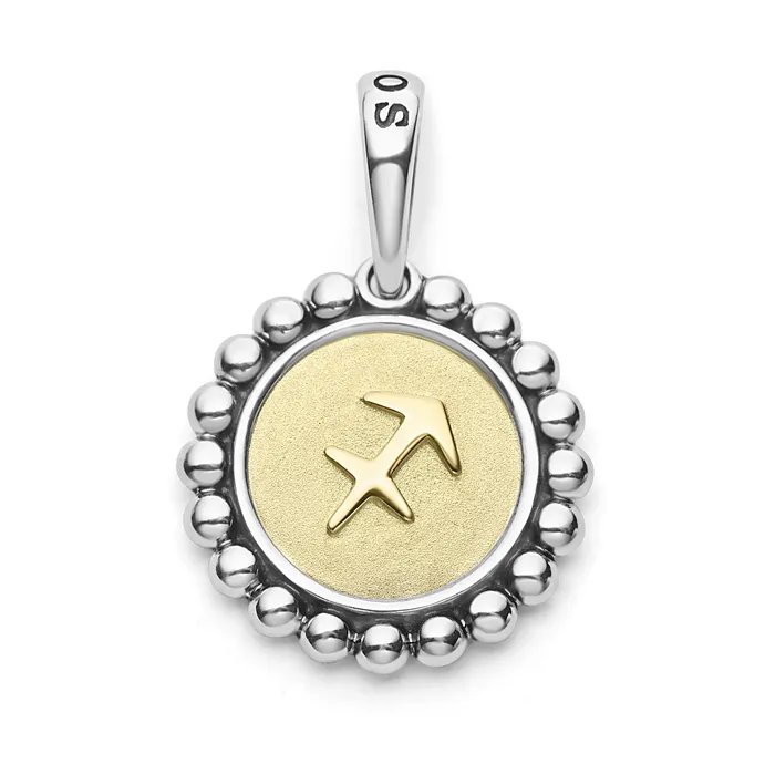 Signature Caviar Zodiac Charm LAGOS Charm Necklaces Signature Caviar Zodiac Charm LAGOS Charm Necklaces