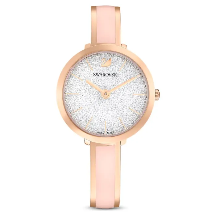 Swarovski Bracelets Swarovski Crystalline Delight Watch Metal bracelet Pink Rose goldtone finish ONE SIZE Swarovski Bracelets Swarovski Crystalline Delight Watch Metal bracelet Pink Rose goldtone finish ONE SIZE