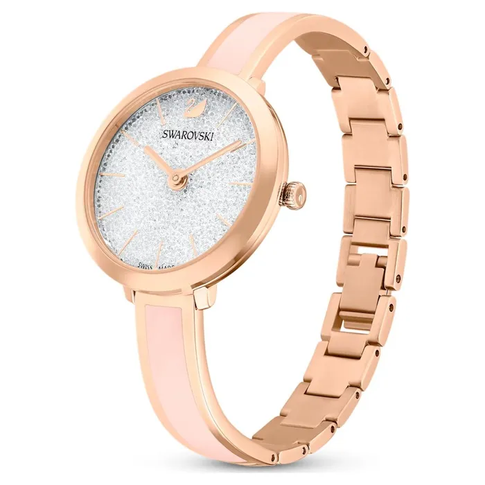 Swarovski Bracelets Swarovski Crystalline Delight Watch Metal bracelet Pink Rose goldtone finish ONE SIZE Swarovski Bracelets Swarovski Crystalline Delight Watch Metal bracelet Pink Rose goldtone finish ONE SIZE