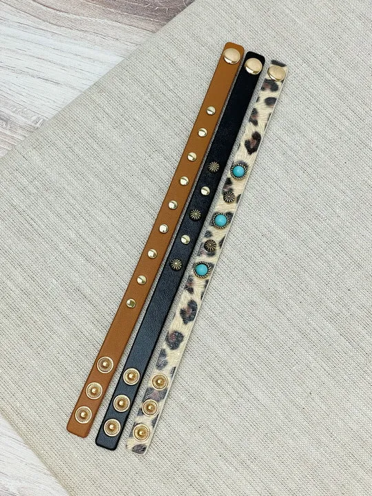 Western Textured Bracelet Sets Prep Obsessed MOA Bracelets