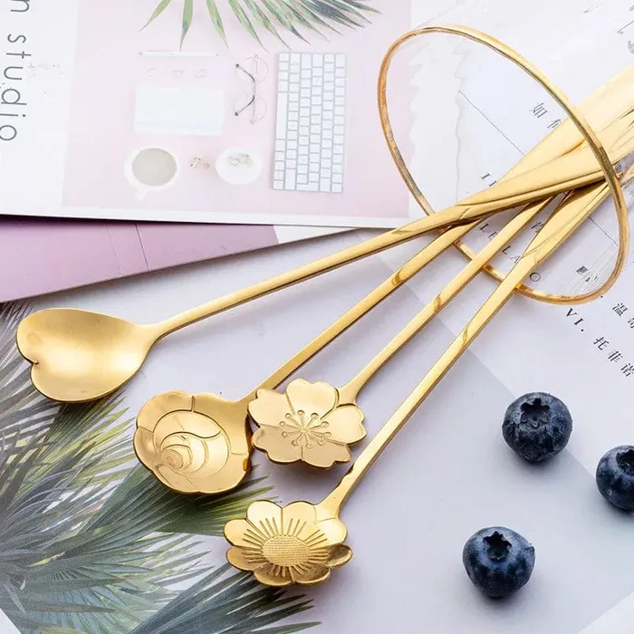 wickedafstore Bracelets Cute Stainless Steel Coffee Spoons